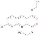 7-Bromoquinoline-2,3-dicarboxylic acid diethyl ester