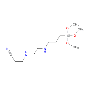 2-Oxa-7,10-diaza-3-silatridecane-13-nitrile, 3,3-dimethoxy-
