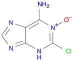 3H-Purin-6-amine, 2-chloro-, 1-oxide