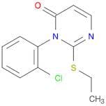 3-(2-Chlorophenyl)-2-(ethylthio)pyrimidin-4(3H)-one