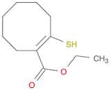 1-Cyclooctene-1-carboxylic acid, 2-mercapto-, ethyl ester, (Z)-