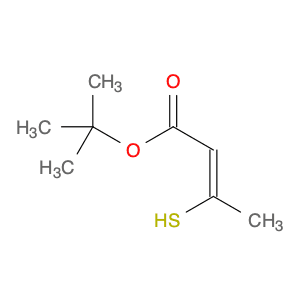 2-Butenoic acid, 3-mercapto-, 1,1-dimethylethyl ester, (Z)-