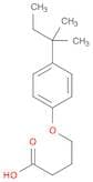 Butanoic acid, 4-[4-(1,1-dimethylpropyl)phenoxy]-