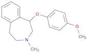 1H-3-Benzazepine, 2,3,4,5-tetrahydro-1-(4-methoxyphenoxy)-3-methyl-