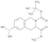 2,3(1H)-Isoquinolinedicarboxylicacid, 6-borono-3,4-dihydro-, 2-(1,1-dimethylethyl) 3-methyl ester