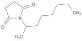 2,5-Pyrrolidinedione, 1-(1-methylheptyl)-