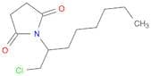 2,5-Pyrrolidinedione, 1-[1-(chloromethyl)heptyl]-