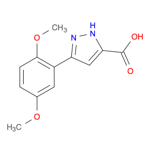1H-Pyrazole-5-carboxylicacid, 3-(2,5-dimethoxyphenyl)-