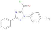 1H-1,2,4-Triazole-5-carbonyl chloride, 1-(4-methylphenyl)-3-phenyl-