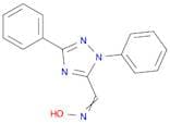 1H-1,2,4-Triazole-5-carboxaldehyde, 1,3-diphenyl-, oxime