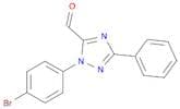 1H-1,2,4-Triazole-5-carboxaldehyde, 1-(4-bromophenyl)-3-phenyl-