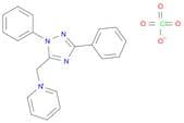 Pyridinium, 1-[(1,3-diphenyl-1H-1,2,4-triazol-5-yl)methyl]-, perchlorate
