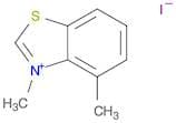 Benzothiazolium, 3,4-dimethyl-, iodide