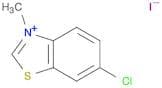 Benzothiazolium, 6-chloro-3-methyl-, iodide