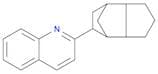 Quinoline, 2-(octahydro-4,7-methano-1H-inden-5-yl)-