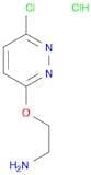 Ethanamine, 2-[(6-chloro-3-pyridazinyl)oxy]-, hydrochloride