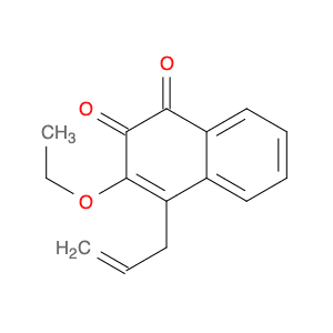 1,2-Naphthalenedione, 3-ethoxy-4-(2-propenyl)-