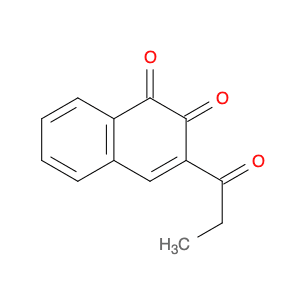 1,2-Naphthalenedione, 3-(1-oxopropyl)-