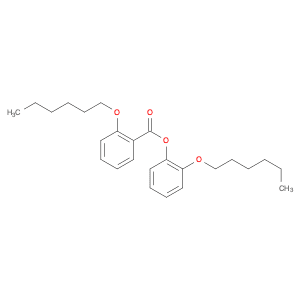 Benzoic acid, (hexyloxy)-, (hexyloxy)phenyl ester