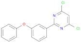 Pyrimidine, 4,6-dichloro-2-(3-phenoxyphenyl)-