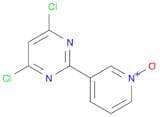 Pyrimidine, 4,6-dichloro-2-(1-oxido-3-pyridinyl)-