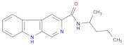 9H-Pyrido[3,4-b]indole-3-carboxamide, N-(1-methylbutyl)-