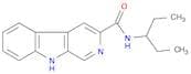 9H-Pyrido[3,4-b]indole-3-carboxamide, N-(1-ethylpropyl)-
