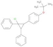Benzene, 1-(2-chloro-2,3-diphenylcyclopropyl)-4-(1,1-dimethylethoxy)-