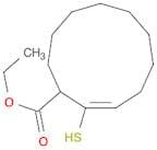 2-Cycloundecene-1-carboxylic acid, 2-mercapto-, ethyl ester, (Z)-