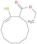 2-Cyclodecene-1-carboxylic acid, 2-mercapto-, ethyl ester, (Z)-