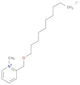 Pyridinium, 2-[(decyloxy)methyl]-1-methyl-, iodide