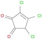 3-Cyclopentene-1,2-dione, 3,4,5-trichloro-