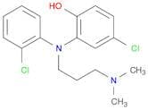 Phenol, 4-chloro-2-[(2-chlorophenyl)[3-(dimethylamino)propyl]amino]-
