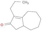 2(1H)-Azulenone, 4,5,6,7,8,8a-hexahydro-3-propyl-