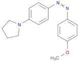 Pyrrolidine, 1-[4-[(4-methoxyphenyl)azo]phenyl]-