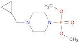 Phosphonic acid, [4-(cyclopropylmethyl)-1-piperazinyl]-, dimethyl ester