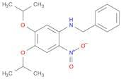 Benzenemethanamine, N-[4,5-bis(1-methylethoxy)-2-nitrophenyl]-