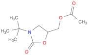 2-Oxazolidinone, 5-[(acetyloxy)methyl]-3-(1,1-dimethylethyl)-