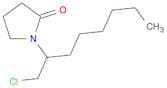 2-Pyrrolidinone, 1-[1-(chloromethyl)heptyl]-