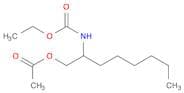 Carbamic acid, [1-[(acetyloxy)methyl]heptyl]-, ethyl ester