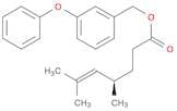 5-Heptenoic acid, 4,6-dimethyl-, (3-phenoxyphenyl)methyl ester, (R)-