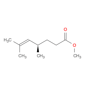 5-Heptenoic acid, 4,6-dimethyl-, methyl ester, (R)-