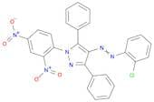 1H-Pyrazole, 4-[(2-chlorophenyl)azo]-1-(2,4-dinitrophenyl)-3,5-diphenyl-
