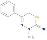 2H-1,3,4-Selenadiazin-2-imine, 3,6-dihydro-3-methyl-5-phenyl-