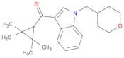 (1-((Tetrahydro-2H-pyran-4-yl)methyl)-1H-indol-3-yl)(2,2,3,3-tetramethylcyclopropyl)methanone