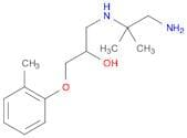 2-Propanol, 1-[(2-amino-1,1-dimethylethyl)amino]-3-(2-methylphenoxy)-