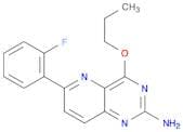 Pyrido[3,2-d]pyrimidin-2-amine, 6-(2-fluorophenyl)-4-propoxy-