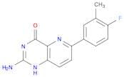 Pyrido[3,2-d]pyrimidin-4(1H)-one, 2-amino-6-(4-fluoro-3-methylphenyl)-