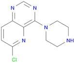 Pyrido[3,2-d]pyrimidine, 6-chloro-4-(1-piperazinyl)-