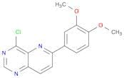 Pyrido[3,2-d]pyrimidine, 4-chloro-6-(3,4-dimethoxyphenyl)-